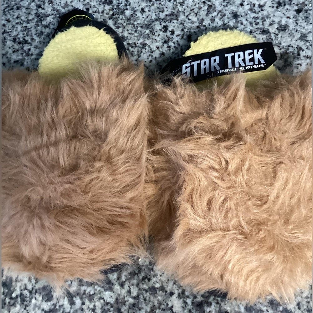 Vintage Star Trek Tribble Slippers